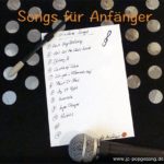 Am Anfang ist Singen gar nicht so leicht. Umso besser, wenn man leichte Songs hat.