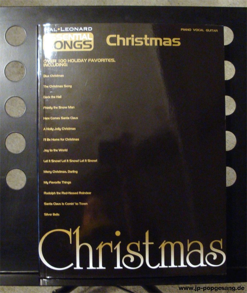 Essential Songs Christmas Songbook Weihnachten Pop Songs