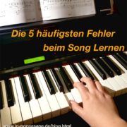 Die 5 häufigsten Fehler beim Songs lernen und wie du sie vermeidest