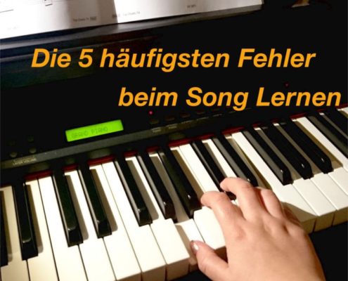 Die 5 häufigsten Fehler beim Songs lernen und wie du sie vermeidest