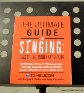 TC Helicon Buch "The Ultimate Guide to Singing"