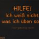 remote Gesangstechnik üben Das Foto zeigt einen Stift auf schwarzem Hintergrund, dazu die Artikelüberschrift "Hilfe! Ich weiß nicht, was ich üben soll!"