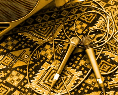 24 leichte mehrstimige Songs, um zu zweit am Mikrofon zu glänzen.
