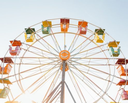 Rotierende Aufmerksamkeit im Gesangstraining ist wie ein Riesenrad.