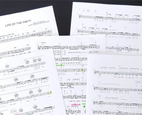 Die Informationen auf einem Leadsheet sind wertvolle Hinweise darüber, wie der Song klingen soll. Hier siehst du 5 Beispiele.